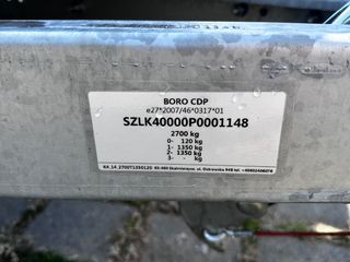 REMOLQUE PORTA COCHES BORO TRAILERS – 2.700 KG