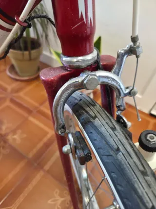 Bicicleta Clásica Gimson Roja