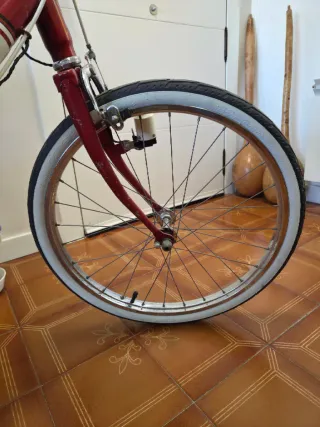 Bicicleta Clásica Gimson Roja