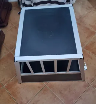 Transportín para perro aluminio