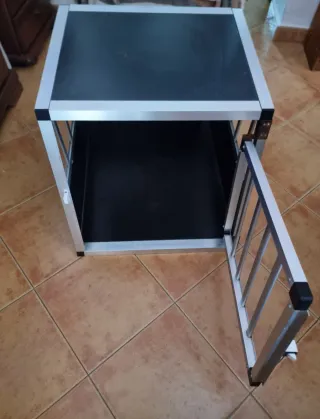 Transportín para perro aluminio