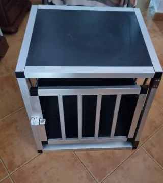 Transportín para perro aluminio