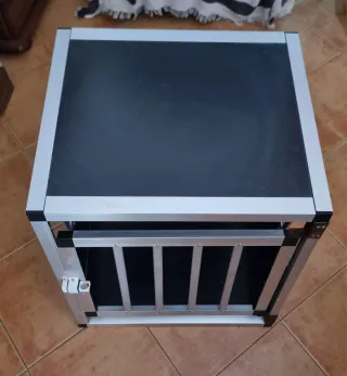 Transportín para perro aluminio