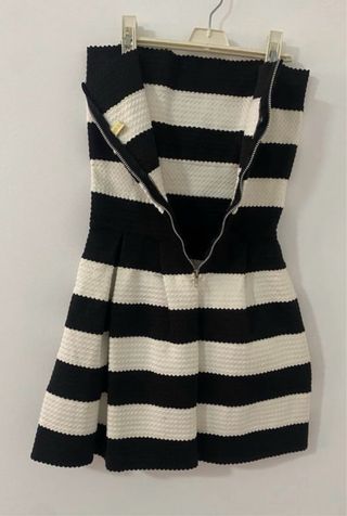 Vestido palabra de honor talla S