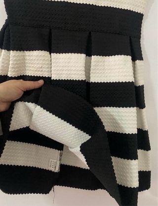 Vestido palabra de honor talla S