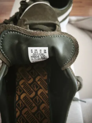 Zapatillas Puma Verde y Blanco