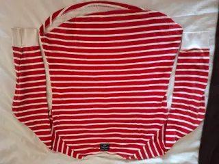 Jersey Hello Kitty Rayas Rojo Talla M