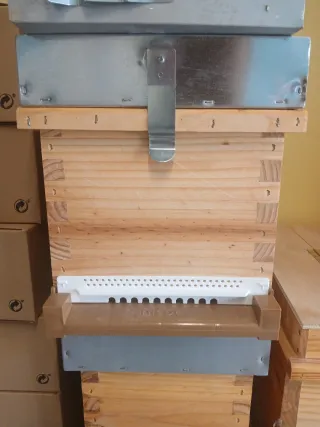 Colmenas Langstroth y Dadant de madera