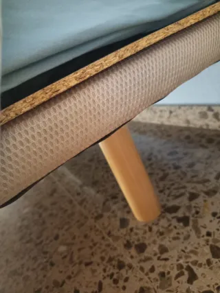 Cama 150cm con tapiflex y colchón