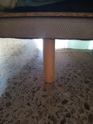 Cama 150cm con tapiflex y colchón