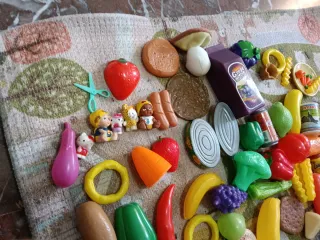 Giocattoli Cucina Bambini Cibo in Plastica