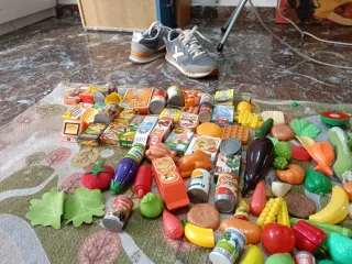 Giocattoli Cucina Bambini Cibo in Plastica