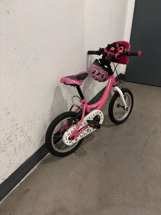 Bicicleta BPRO 14” Rosa Niña