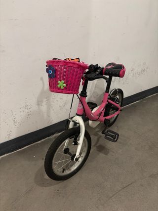 Bicicleta BPRO 14” Rosa Niña