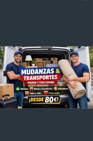 SERVICIO DE MUDANZAS Y TRANSPORTE – MADRID Y TODA