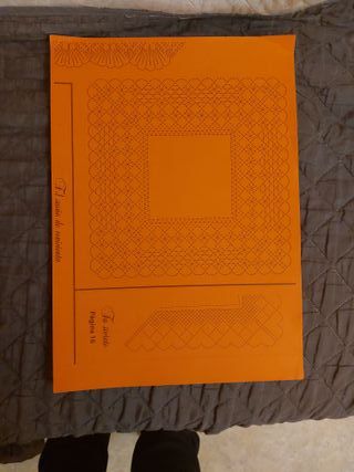 Patrones encaje bolillos pañuelos y abanicos