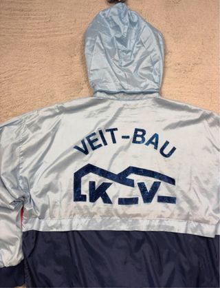 Cortavientos Adidas 90s Azul/Plateado