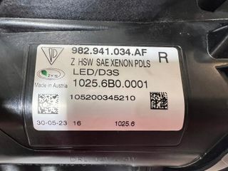 Faro Xenon LED para Porsche Cayman 718