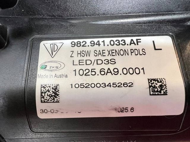 Faro Xenon LED para Porsche Cayman 718