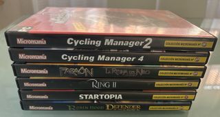 PACK LOTE 6 JUEGOS Micromanía