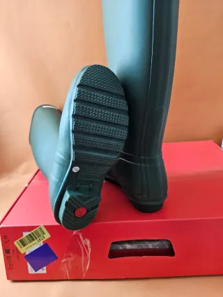 Botas de Agua Hunter Verdes 38