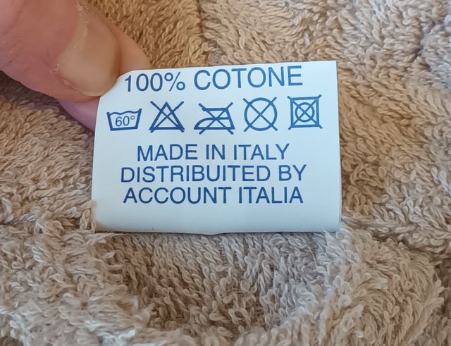 Set Accappatoio unisex + asciugamano cotone