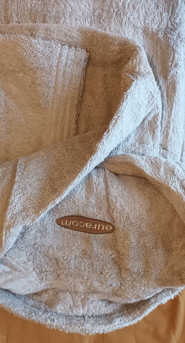 Set Accappatoio unisex + asciugamano cotone