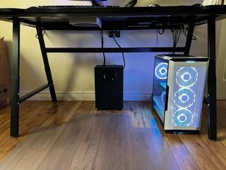 Scrivania Gaming Ikea UTESPELARE Nera