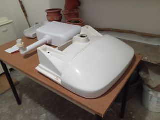 Mobile bagno bianco/beige