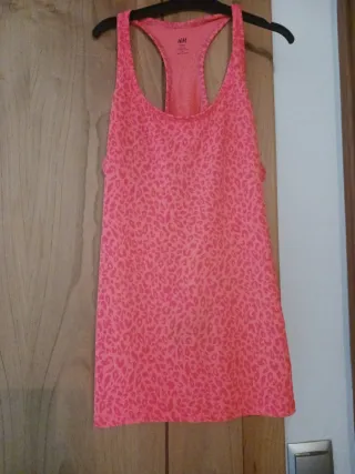 Camiseta deportiva H&M estampado animal