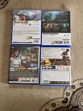 Pack 4 Videojuegos PS5/PS4: FC 26, Steelrising, Ca