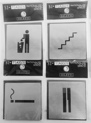 Seletti Si-Tags Segnaletica Casa/Ufficio 10 Pz