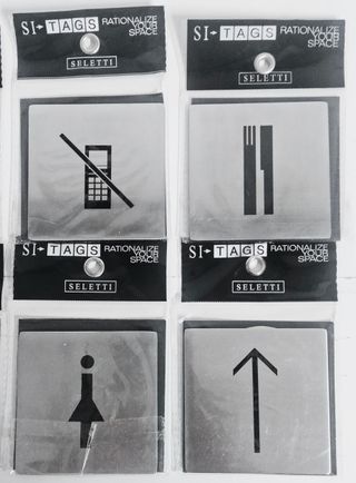 Seletti Si-Tags Segnaletica Casa/Ufficio 10 Pz