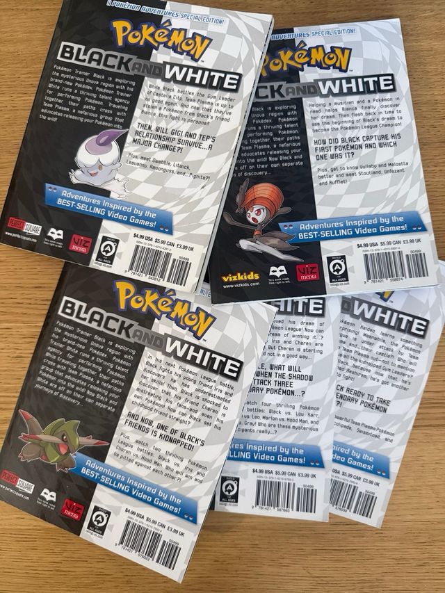 Manga Pokemon Black and white