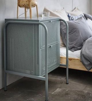 Cómoda Nikkeby Ikea Verde Metálica