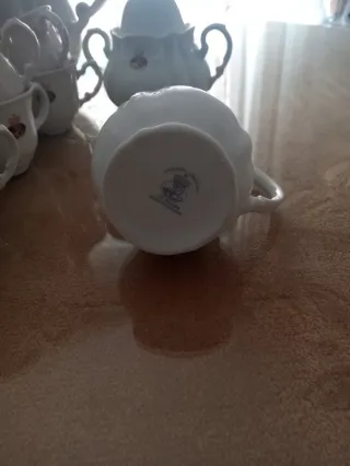 Juego de café de porcelana 12 servicios