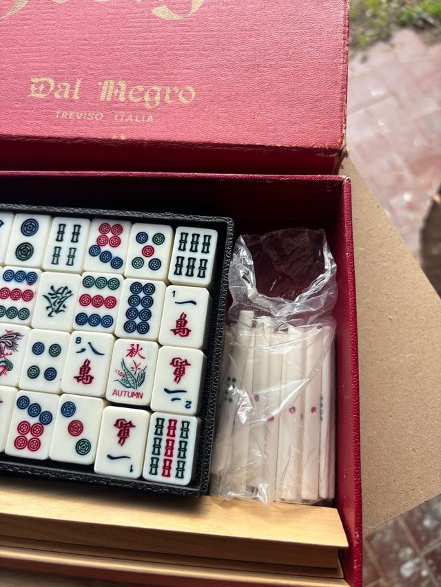 Mah Jong Dal Negro Anni '70