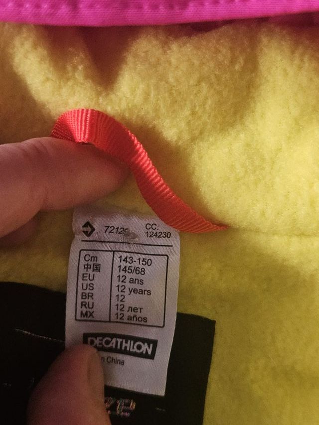 Mono de esquí infantil Talla 12