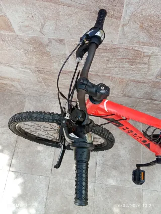 Bicicleta de Montaña Roja