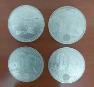Monedas 12 Euros Plata (36€ por unidad)