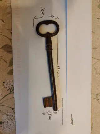 2 Cerraduras vintage. Antiguas de Hierro con Llave