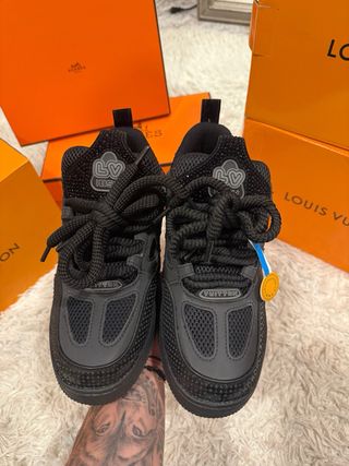 Zapatillas Louis Vuitton Azul y Blanco