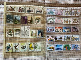 Sellos de Inglaterra usados