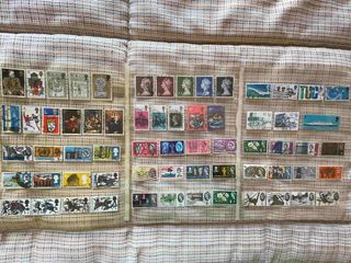 Sellos de Inglaterra usados