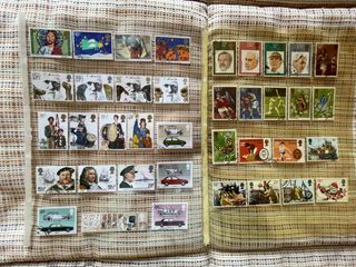 Sellos de Inglaterra usados