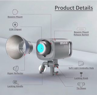 Focos LED Aputure Amaran 300c RGB 300W. NUEVOS