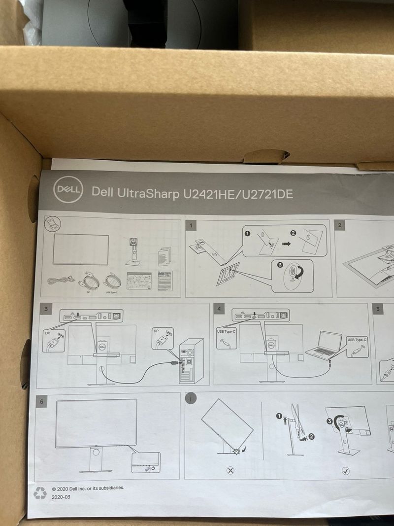 Monitor Dell UltraSharp 24 USB-C Hub afbeelding 3