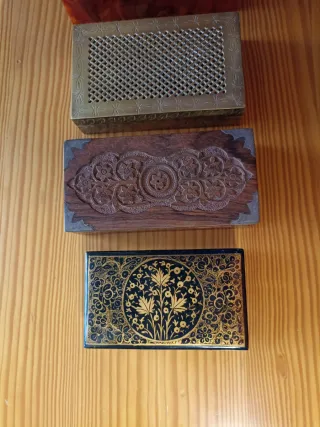 Colección 4 Cajas Decorativas