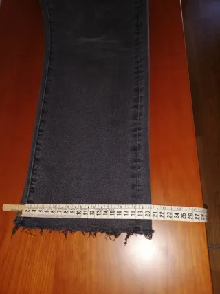 PANTALÓN VAQUERO CORTE RECTO MUJER