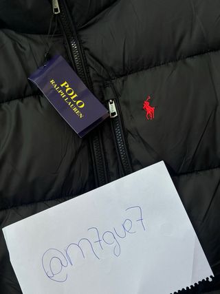 Chaqueta Polo Ralph Lauren Puffer Negra